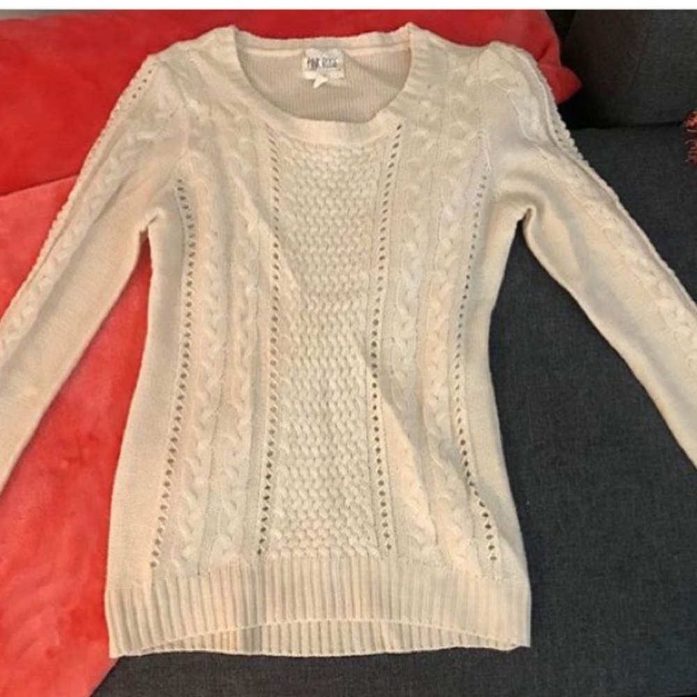 Pink Rose Sweater